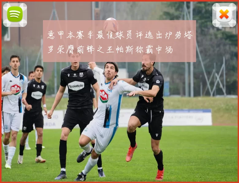 意甲本赛季最佳球员评选出炉劳塔罗荣膺前锋之王帕斯称霸中场